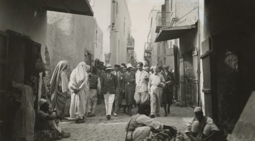 In the Jewish quarter of Tripoli.