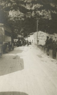 Along a street in Pietracamela.