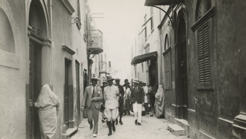 In the Jewish quarter of Tripoli. 
	
		1931