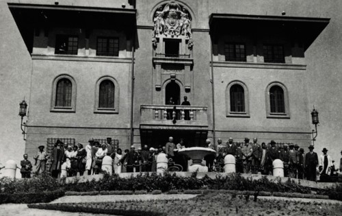 Varano Palace in Predappio. 
	
		1931