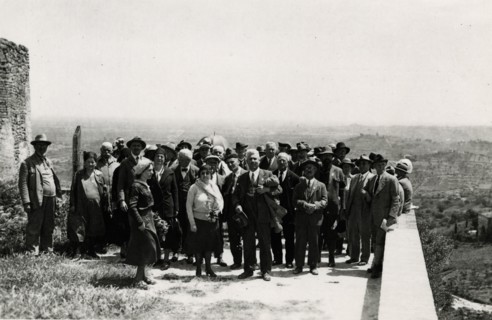 The Touring Club Members  in Bertinoro. 1931