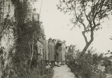 At the Hotel San Domenico in Taormina. 1924