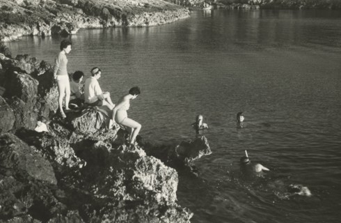 Touring Club Village on the Tremiti Islands: Cala degli Inglesi. 1959