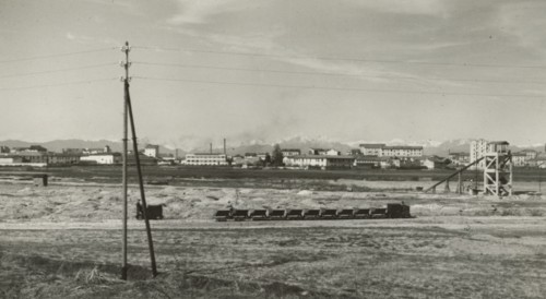 Work in the QT8 experimental district of Milan. 1947