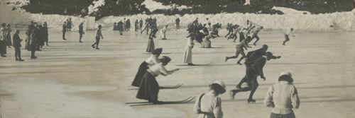 Inauguration of the International Fine Arts Exhibition at Vigna Cartoni. 1911