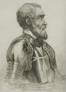 Jean de Valette (Jean Parisot de Valette) (c. 1494-1568). French nobleman and Grand Master of the