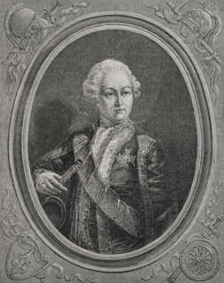 Victor-Francois de Broglie (1718-1804), 2nd Duke of Broglie. Aristocrat and Marshal of France. He