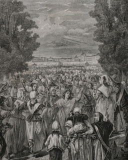 French Revolution. The Women's March on Versailles, also called the October March (5-6 October