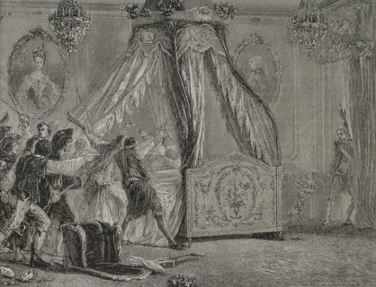 French Revolution. The Women's March on Versailles, also called the October March (5-6 October