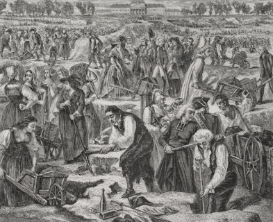 History of France. Fete de la Federation (Festival of the Federation). Commemoration of the first