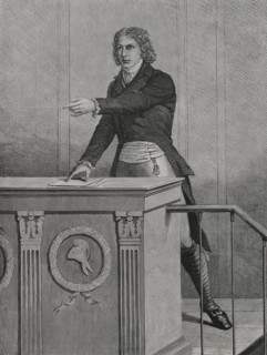 Louis de Saint-Just (Louis Antoine de Saint-Just) (1767-1794). French revolutionary politician,