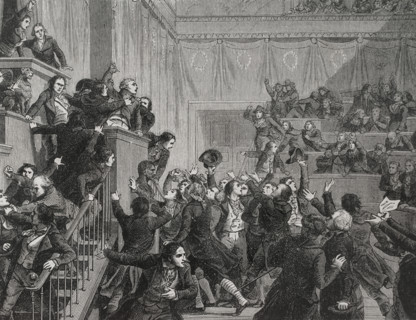 French  Revolution.  Thermidorian Reaction. The Coup of 9 Thermidor Year II. On 27 July 1794,