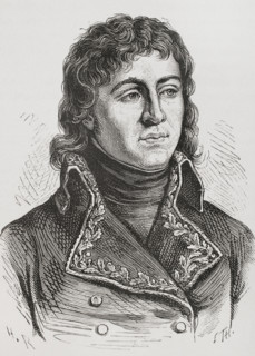 Louis Charles Antoine Desaix (1768-1800). French general. Portrait. Engraving. ""History of the