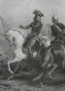 Louis Charles Antoine Desaix (1768-1800). French general. Desaix at Marengo, after coming to