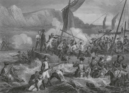 Napoleonic Wars. During 1804 and 1805, Napoleon Bonaparte gathered the Grande Armee in the French