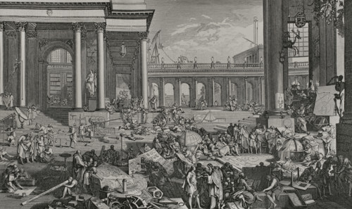 L'Academie des Sciences et Beaux-Arts (The Academy of Sciences and Fine Arts). Demonstrations of
