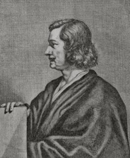Nicolas Poussin (1594-1665). French painter. Portrait of Poussin after an etching by Louis