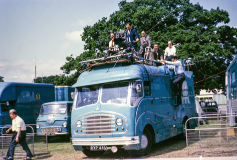 ATV outside broadcast vehicle, Royal Agricultural Society of England show, The Royal Show,