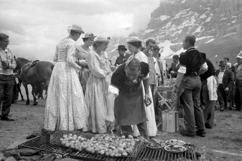 Journey on the occasion of centenary of first Cook travel through Switzerland, 1963