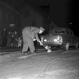 securing of evidence after Traffic Accident 1958