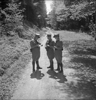 Policemen in the Canton of Vaud 1953