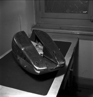 Border control near Brissago, Ticino 1950