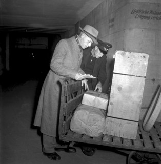 Customs investigation in Basle 1948