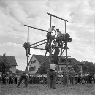18th Federal water riding competition, Schaffhausen 1952