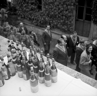 Gastronomic society ""chaine des Rotisseurs"" meeting in Schonenwerd 1954