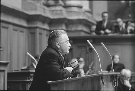 Georges-Andre Chevallaz, winter session 1971