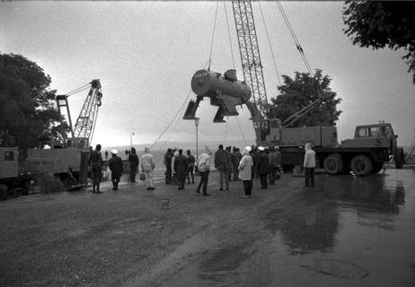 Rescue of ""BAZ-2 Babcock Underwater Habit"" from Lake Constance, Ueberlingen 1969