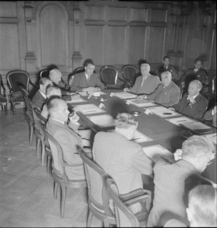 Swiss diplomats conference Berne 1949