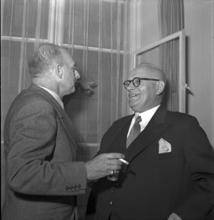 Swiss diplomats conference Berne 1949: Zurlinden, Nobs
