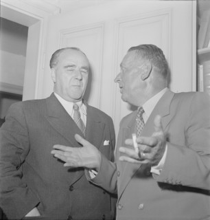 Swiss diplomats conference Berne 1949: Brunner, Gorge