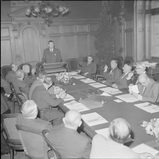 Swiss diplomats conference Berne 1952