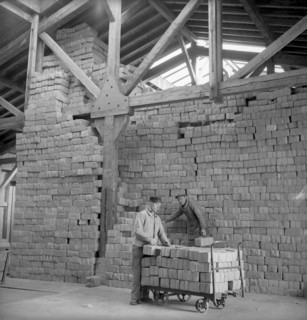 Warehouse of the Red Cross, Vallorbe 1945