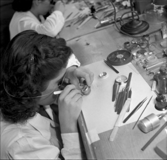 Watch factory Rolex, Geneva 1949