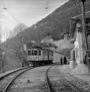 Centovalli railway station, 1958