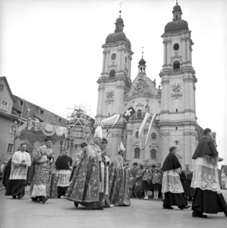 Consecration Bishop Josef Hasler in St. Gallen 1957