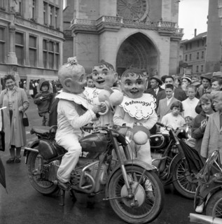 Swiss rally of Madonna der Zentauren, Fribourg 1958
