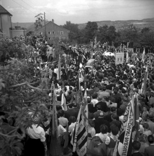 Canonization of Marguerite Bays in Siviriez FR 1953