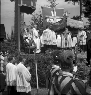 Canonization of Marguerite Bays in Siviriez FR 1953