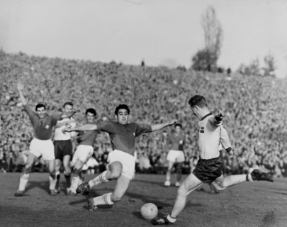 International match Switzerland - Sweden, Berne, 1961