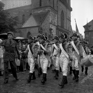 Commemoration 510 years Battle of St. Jakob an der Birs, Basle 1954