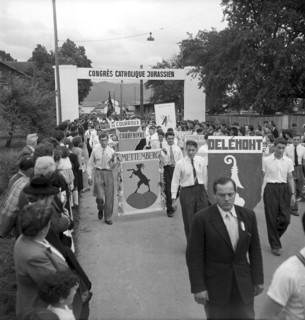 Eucharistic conference in Delemont 1951