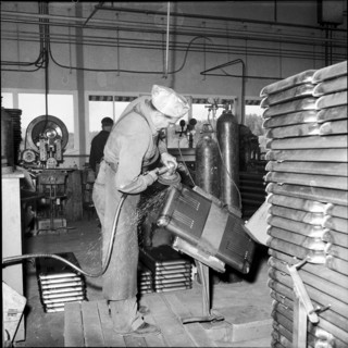 Sibir refrigerator factory Schlieren 1955