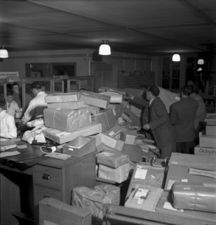 Advent season, Postal Service in Lausanne 1952