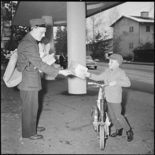 Postmen in Zurich 1958