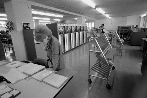 Data handling, Schanzenpost Berne 1965