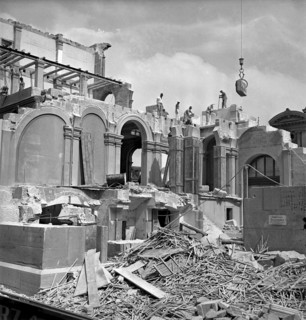 Historical building under renovation, 1939